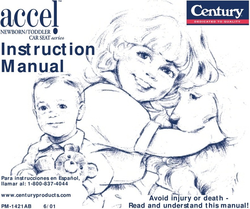 Century Accel SE 5-Point 45100 instruction manual