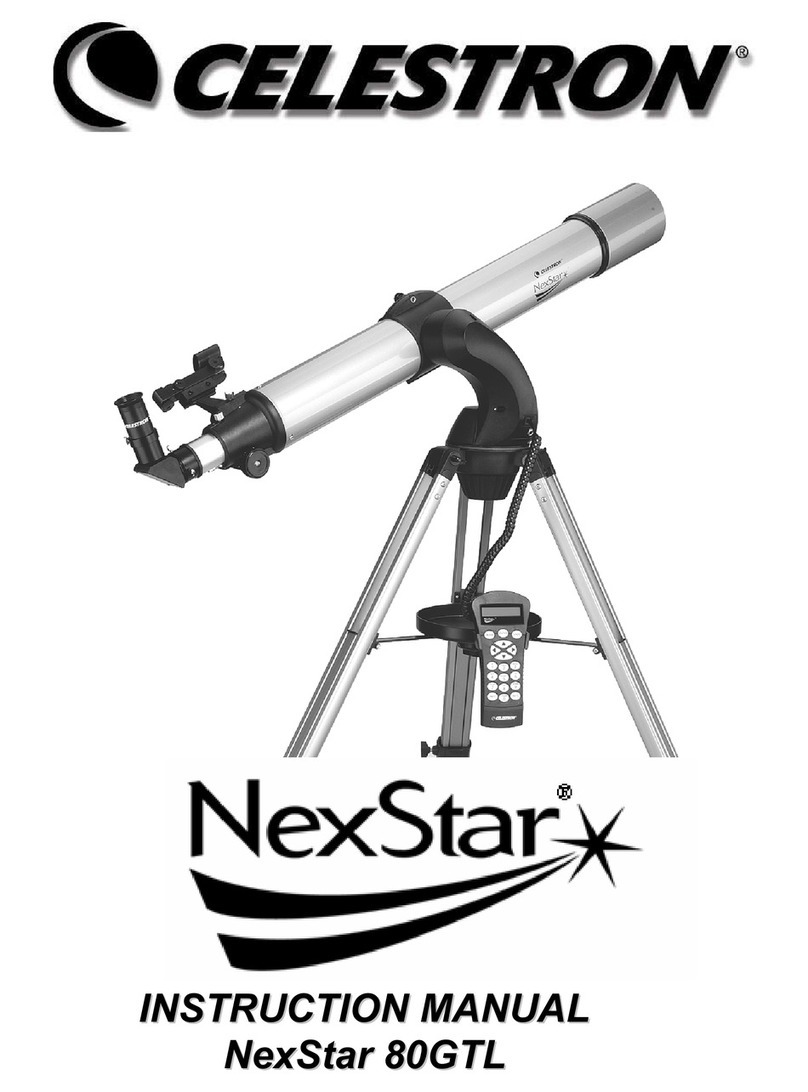 Celestron NexStar 80GTL instruction manual