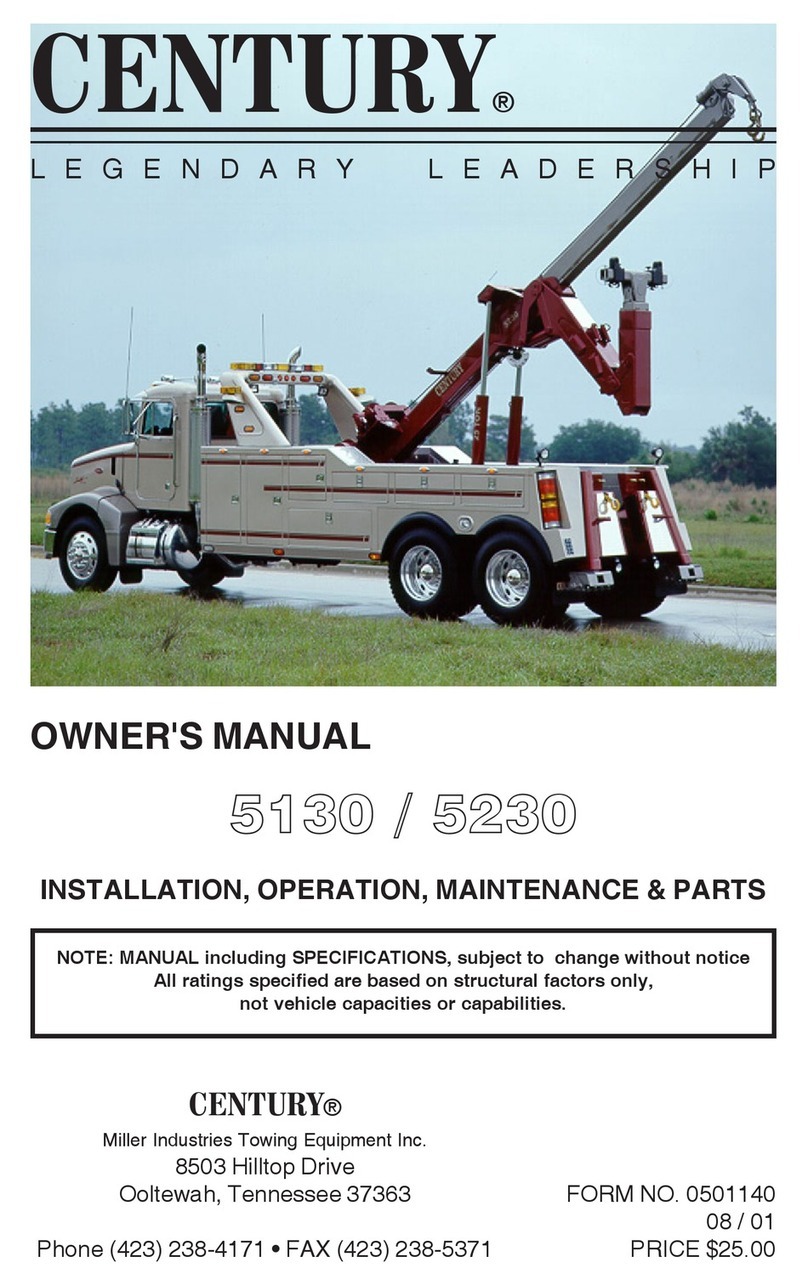 Miller Century 5230 parts list