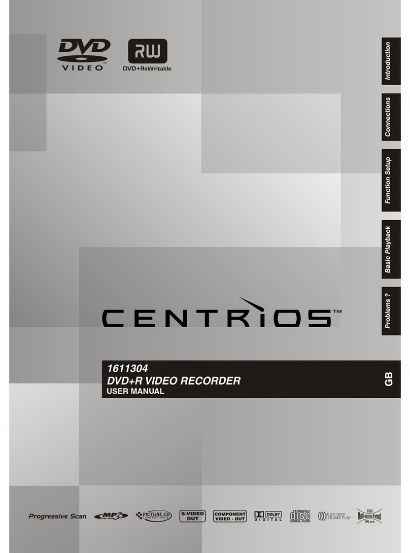 Centrios 1611304 user manual