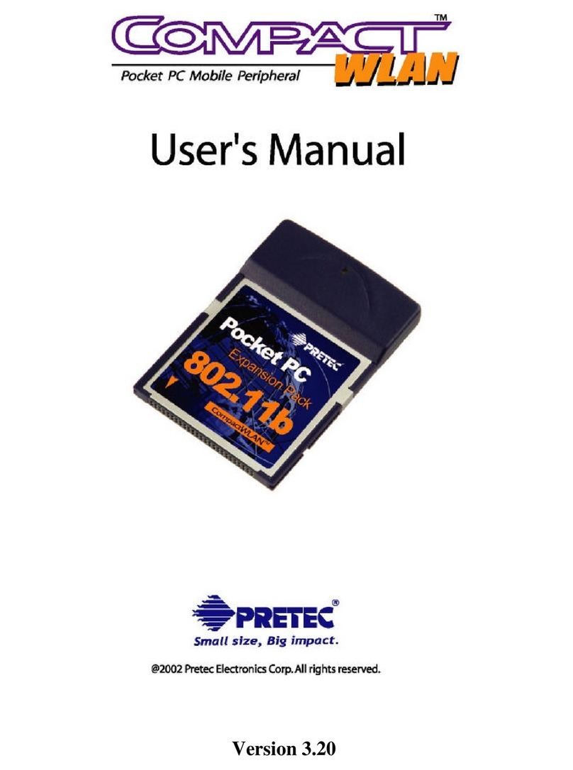 Pretec Version 3.20 user manual