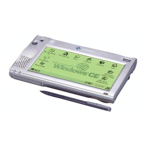 Casio CASSIOPEIA PA-2400W Mounting instructions