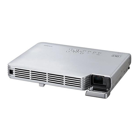 Casio XJ-S43W - WXGA DLP Projector User manual
