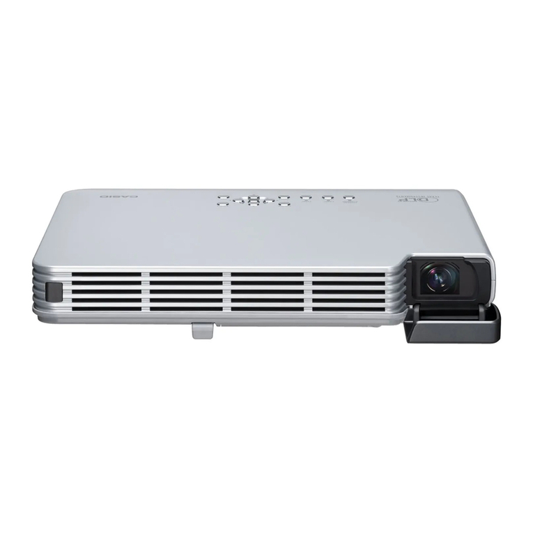 Casio XJ-S35 - XGA DLP Projector Instruction and safety manual