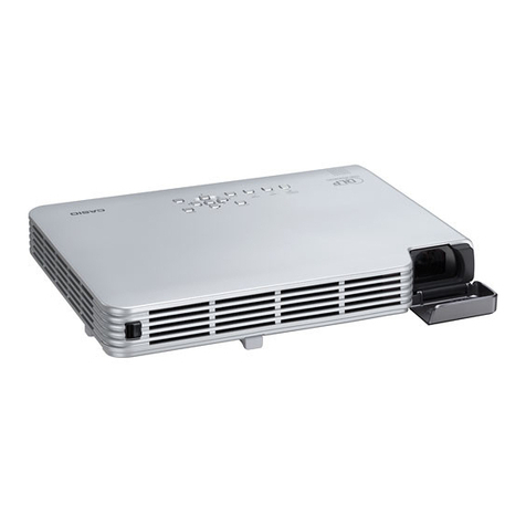 Casio XJ-S31 - XGA DLP Projector User manual