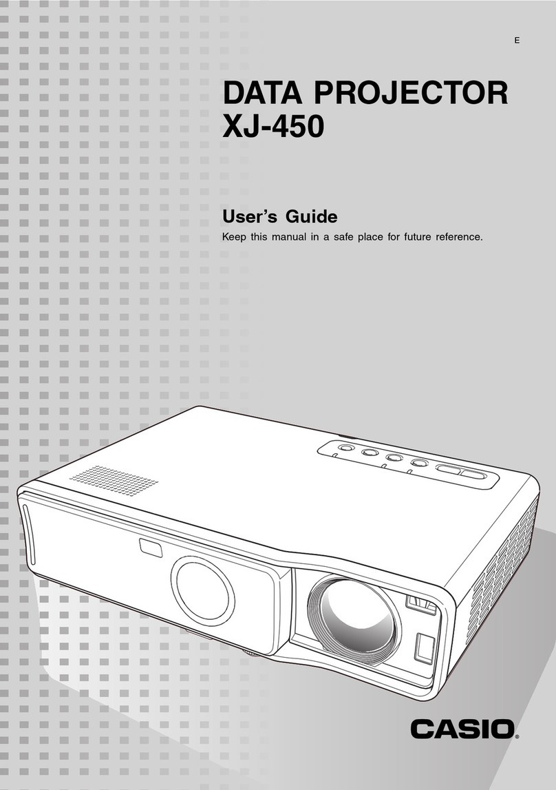 Casio XJ-450 User manual