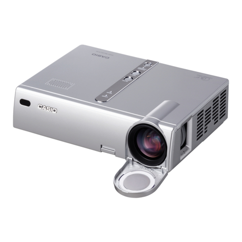 Casio XJ-360 - XGA DLP Projector User manual