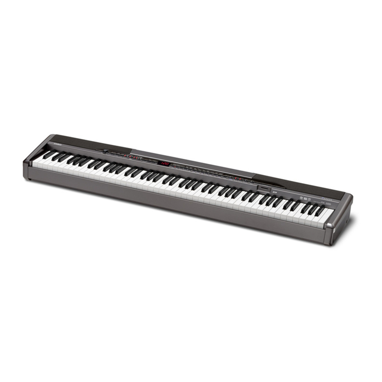Casio Privia PX-320 User manual