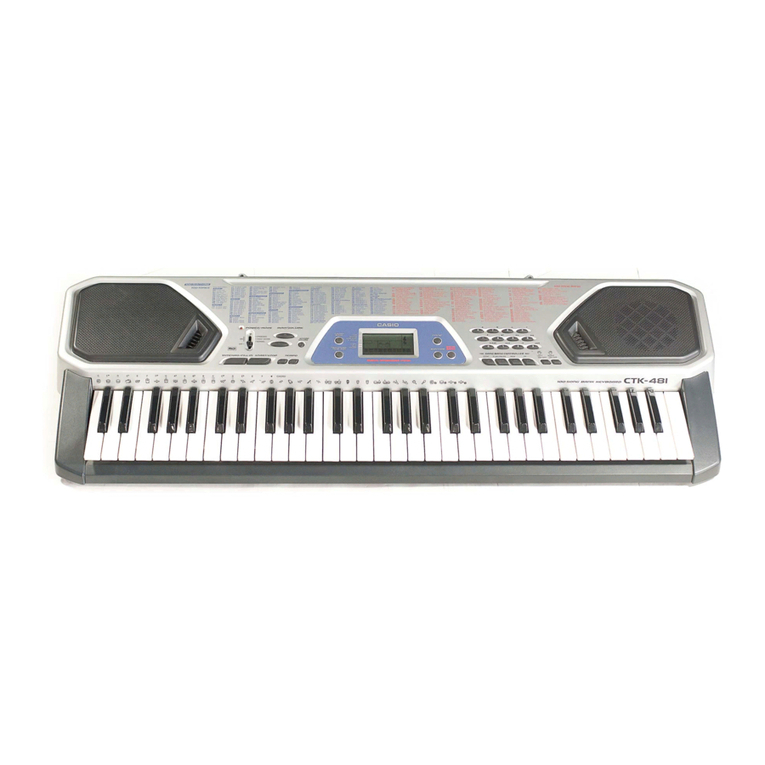 Casio CTK-491 - Portable Keyboard user guide