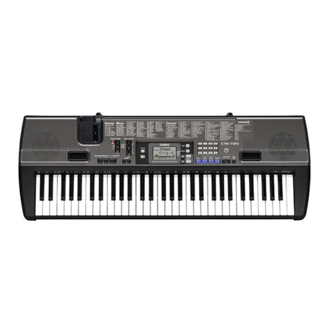 Casio CTK-720 User manual