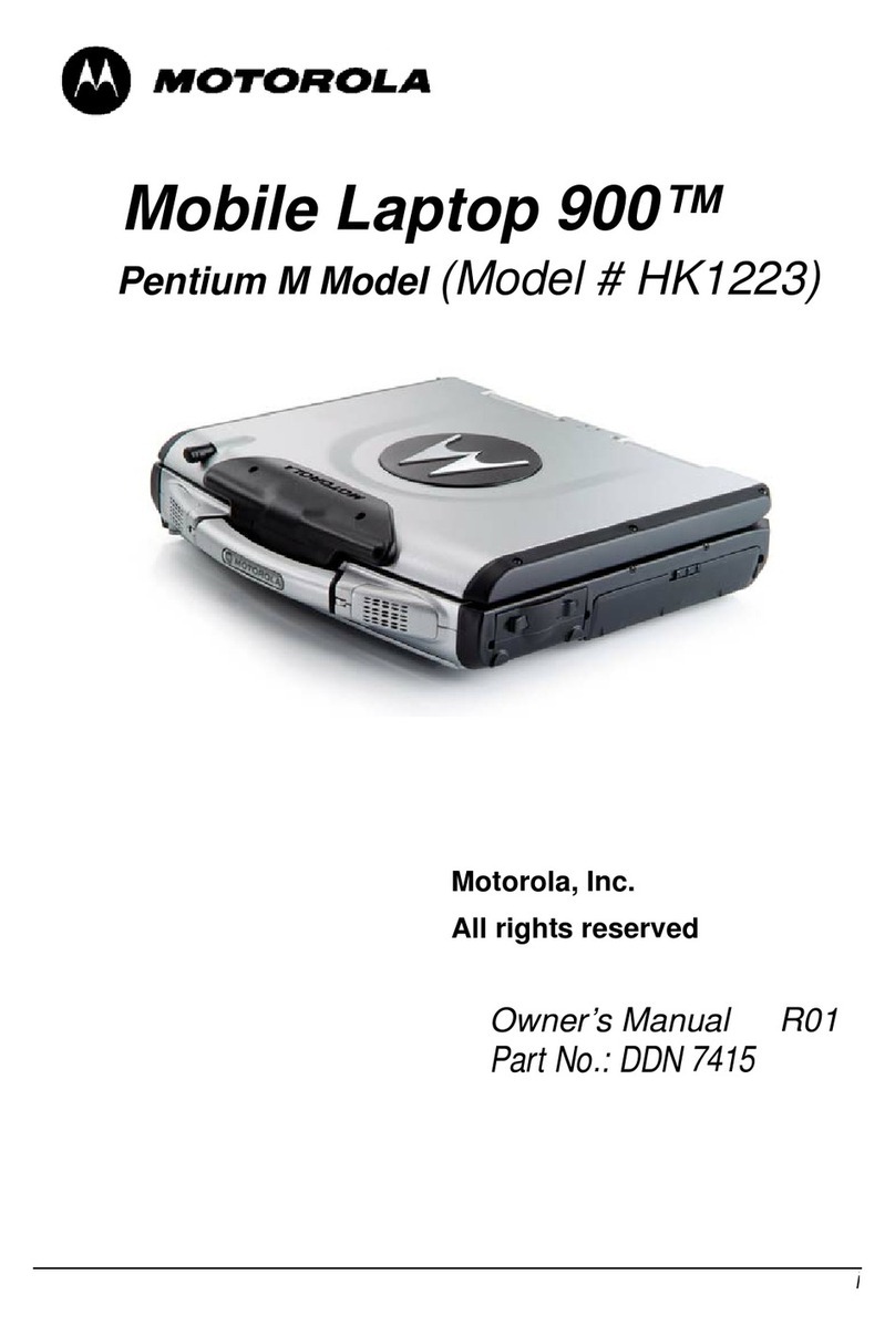 Motorola HK1223 User manual Motorola HK1223 User manual