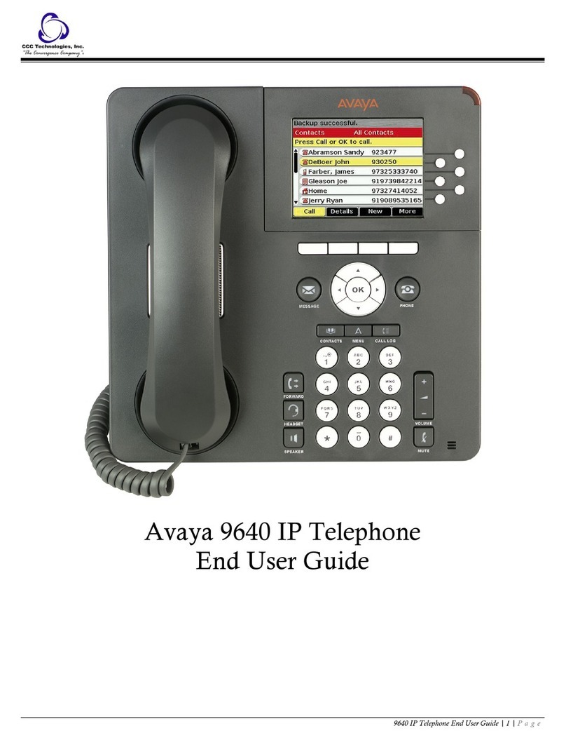 Avaya 9640 Series User manual