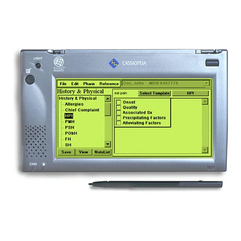 Casio Cassiopeia PA-2400 User manual