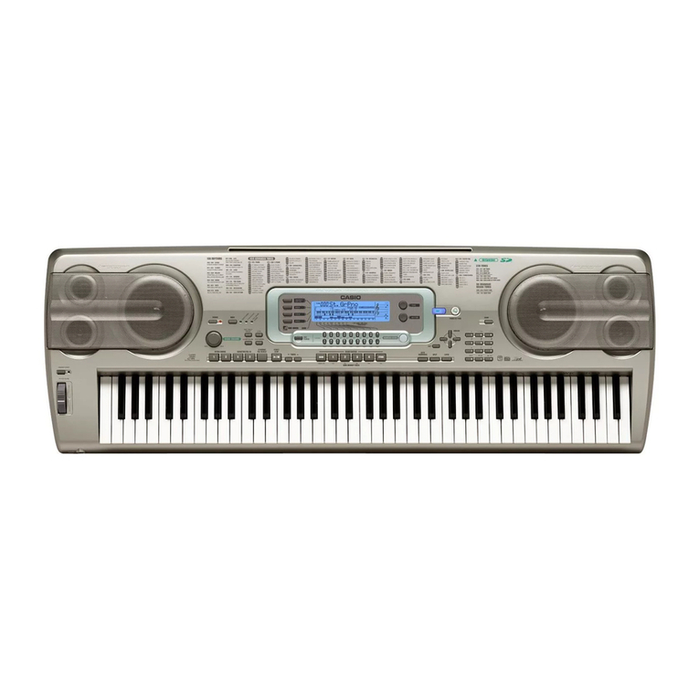 Casio WK-3300 User manual