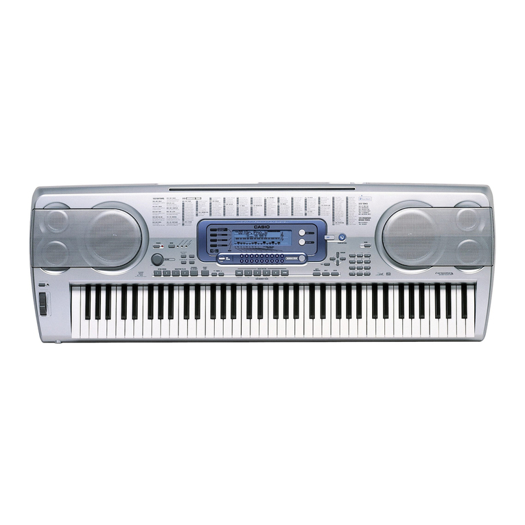 Casio WK-3000 User manual