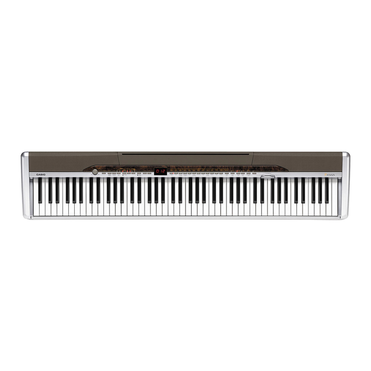 Casio Privia PX-200 User manual