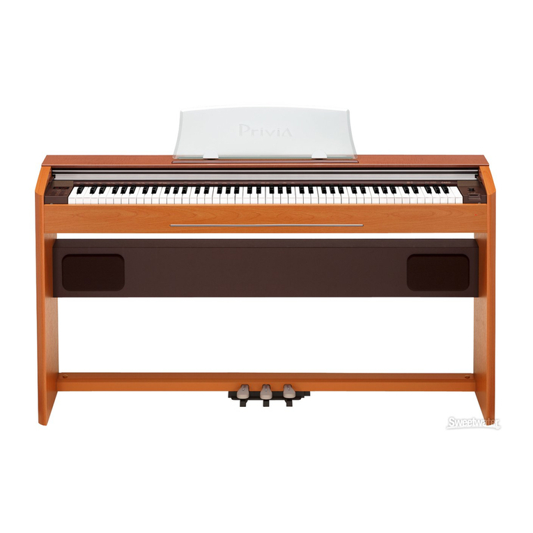 Casio Privia PX-800 User manual