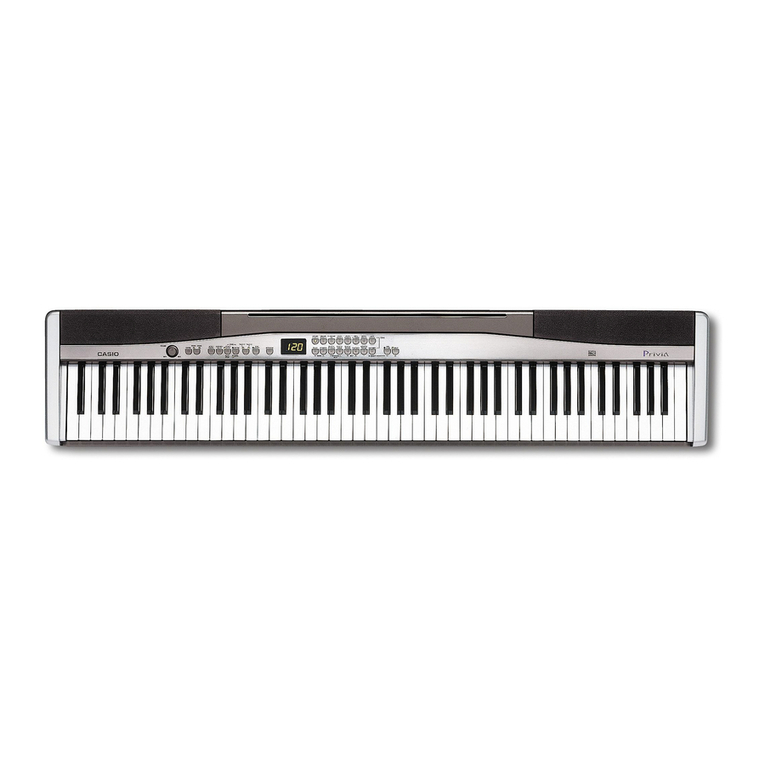 Casio Privia PX-300 User manual