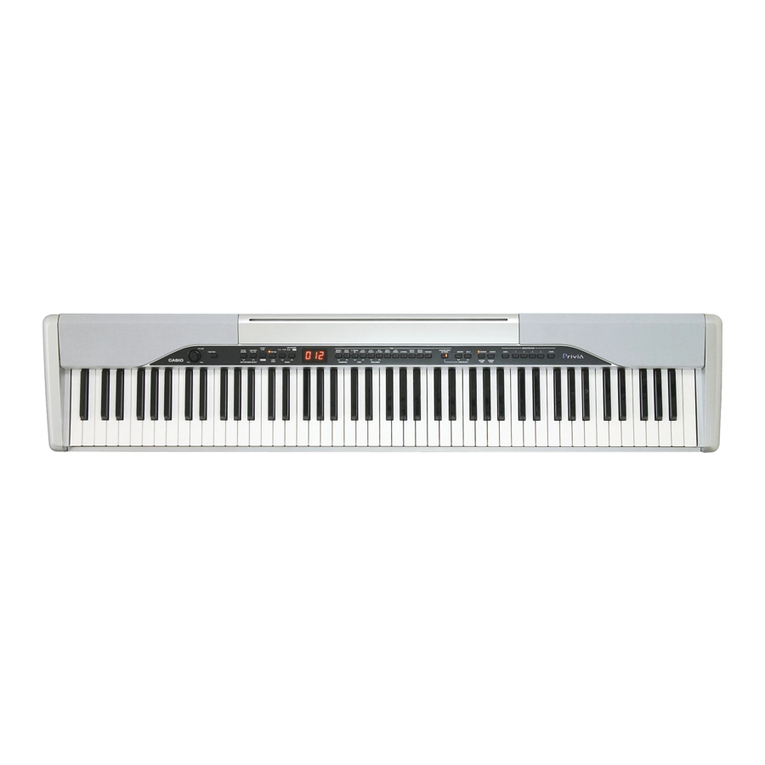 Casio Privia PX-310 User manual
