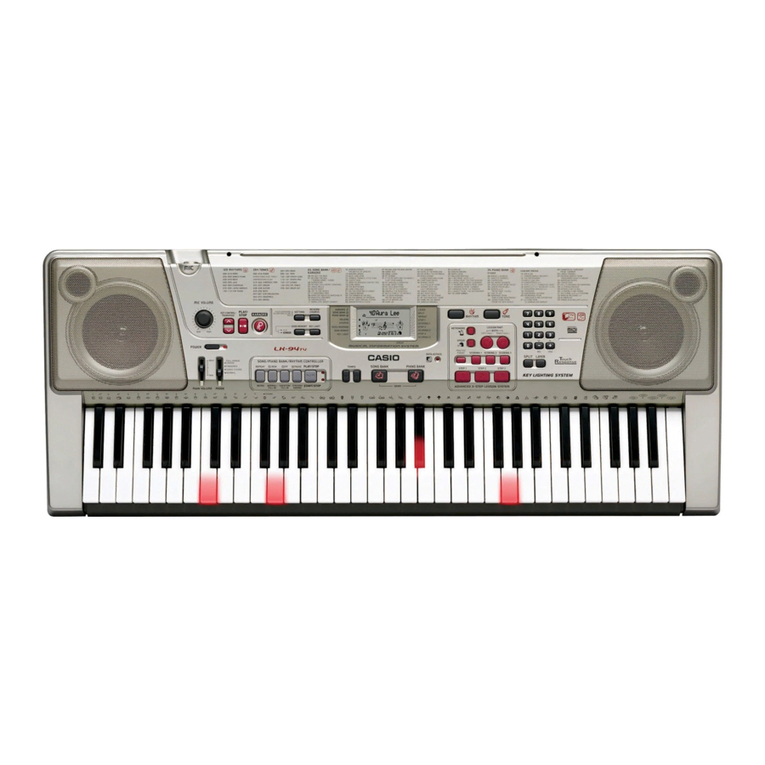 Casio LK-94TV User manual