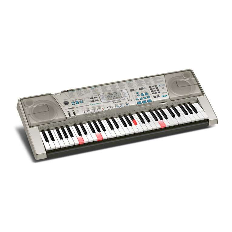 Casio LK-300TV User manual