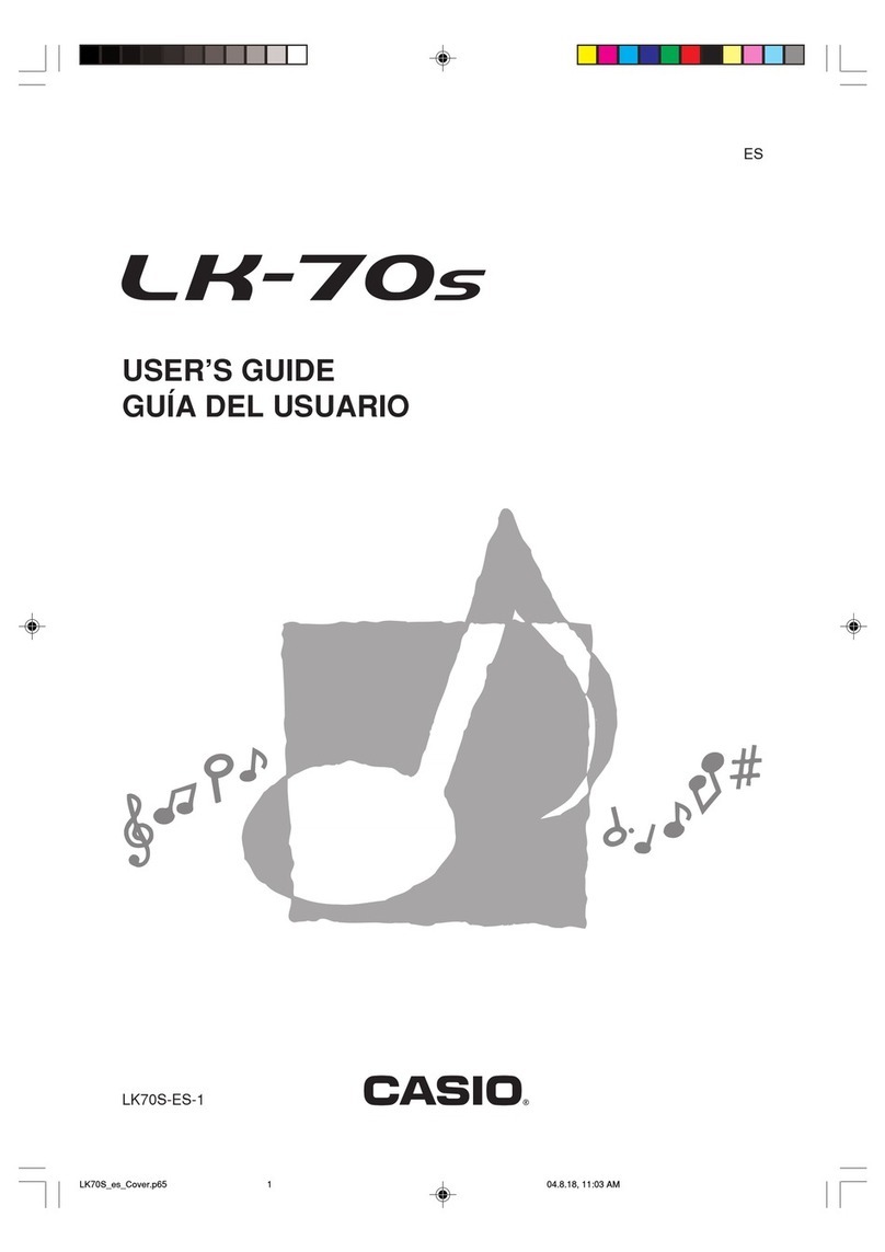 Casio LK-70s User manual Casio LK-70s User manual