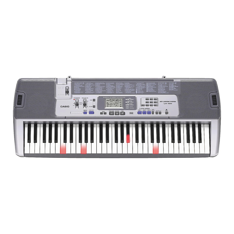Casio LK100 - Lighted Keyboard With LCD Display user guide