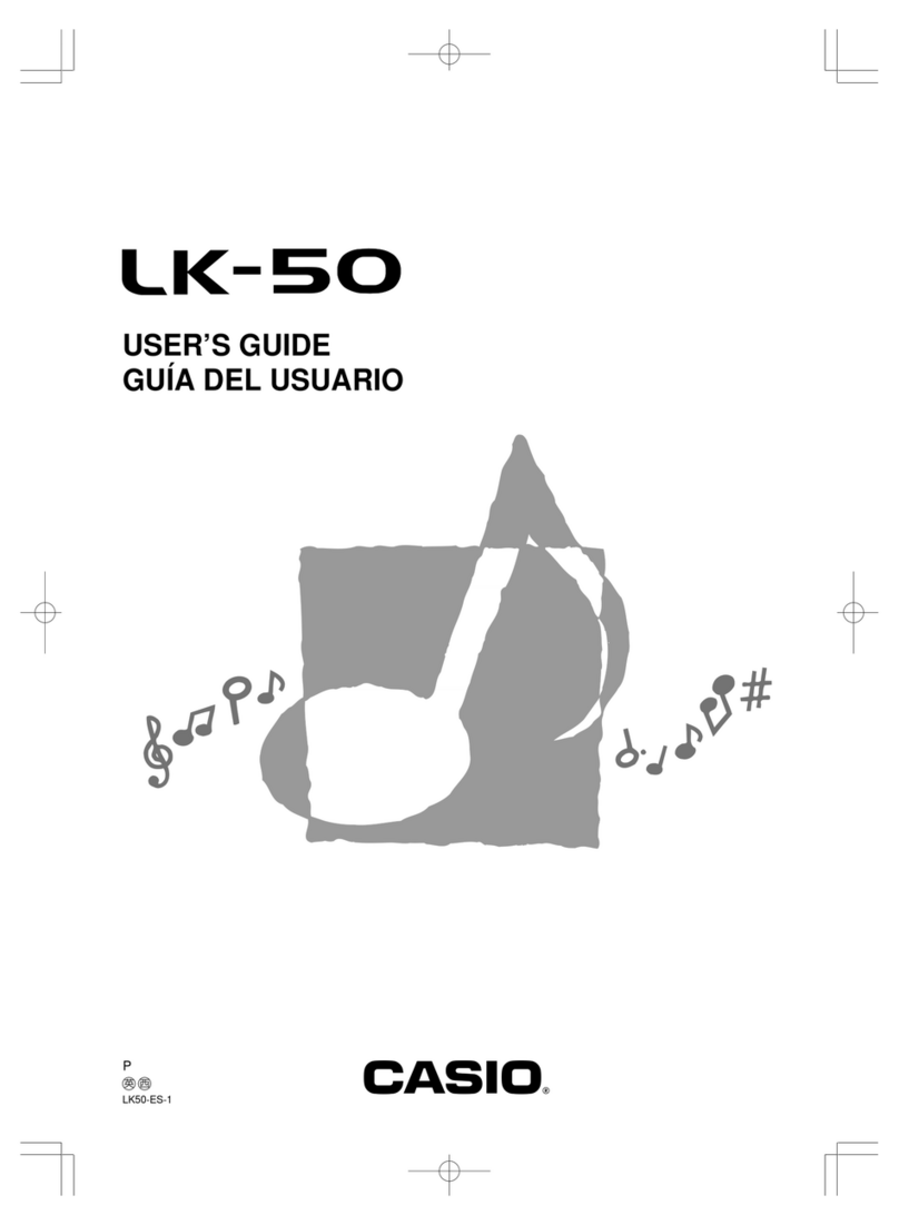 Casio LK-50 User manual