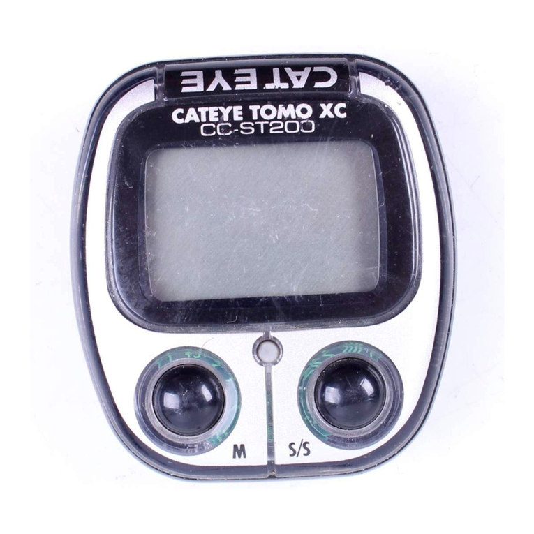 Cateye Tomo CC ST-200 User manual
