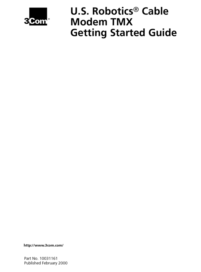 3Com TMX 10031161 User manual