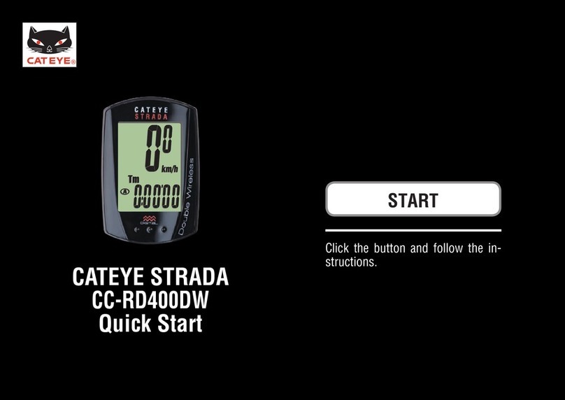 Cateye CC-RD400DW User manual