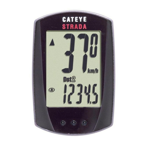 Cateye STRADA User manual Cateye STRADA User manual