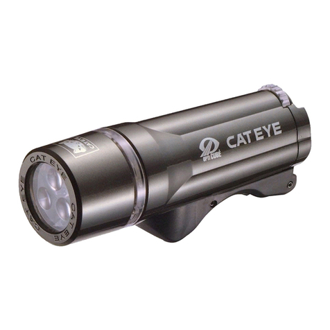Cateye COMPACT OPTICUBE HL-EL400 User manual