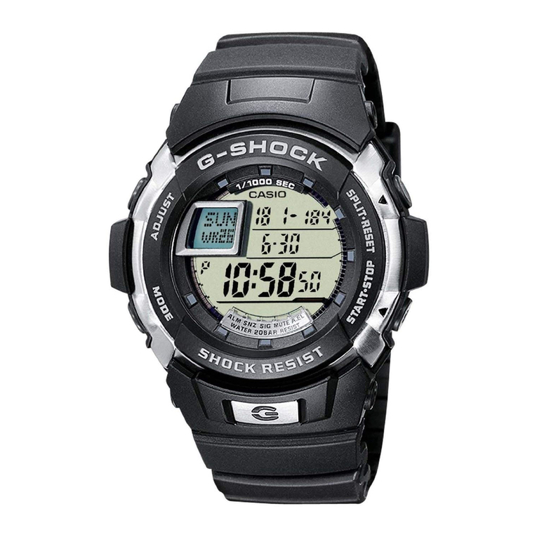 Casio 3095 User manual