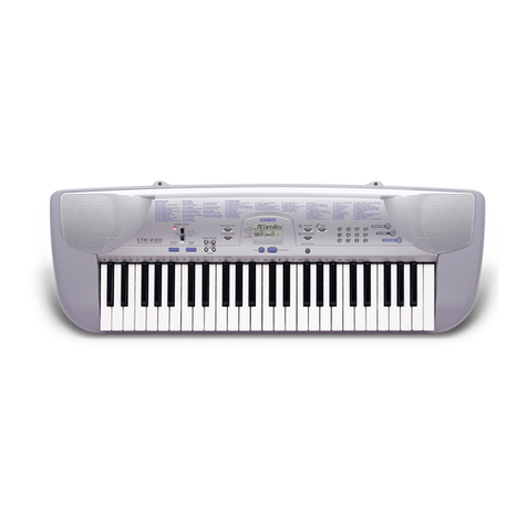 Casio CTK-230 user guide