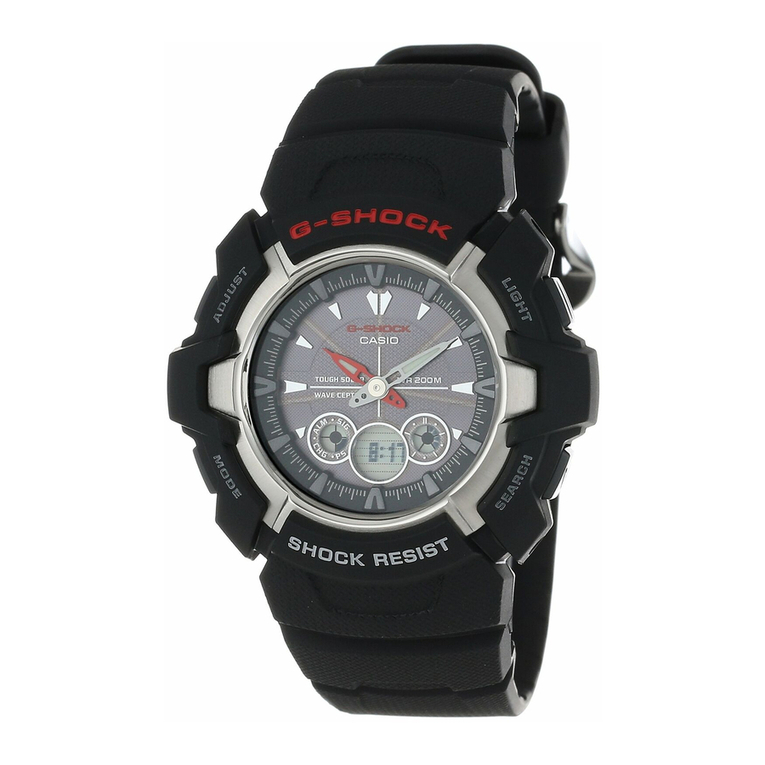 Casio AWG101 1A Operation guide