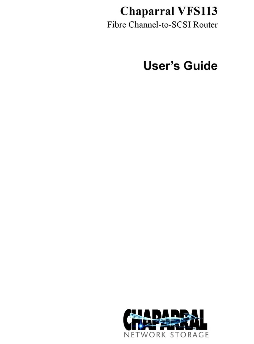 Chaparral VFS113 user guide