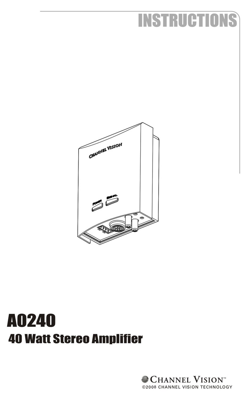 Channel Vision A0240 User manual