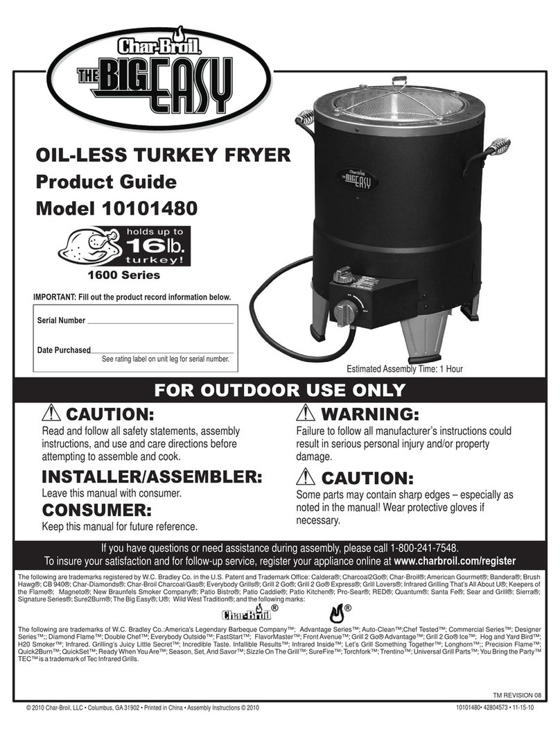 Char-Broil 10101480 Product guide