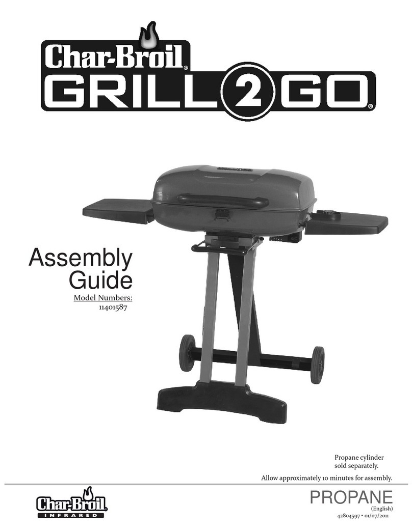 Char-Broil GRILL2GO 11401587 User manual