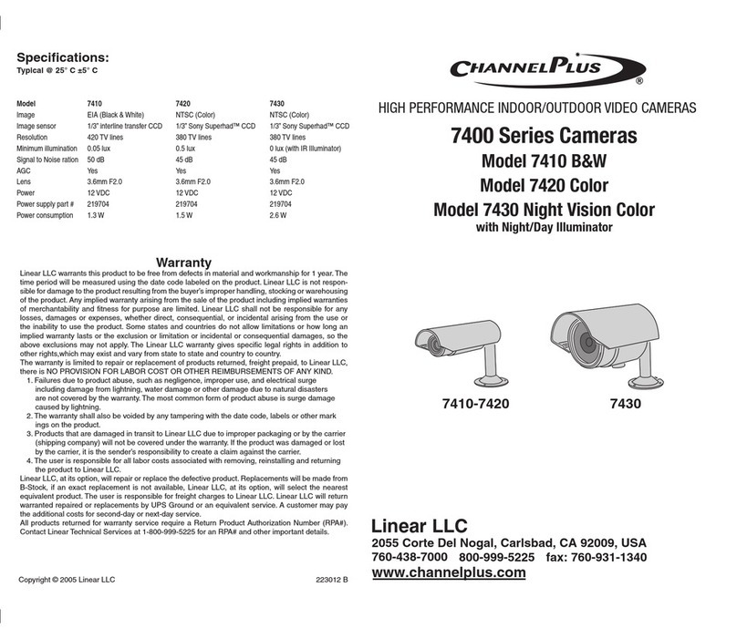 Channel Plus 7410 user manual
