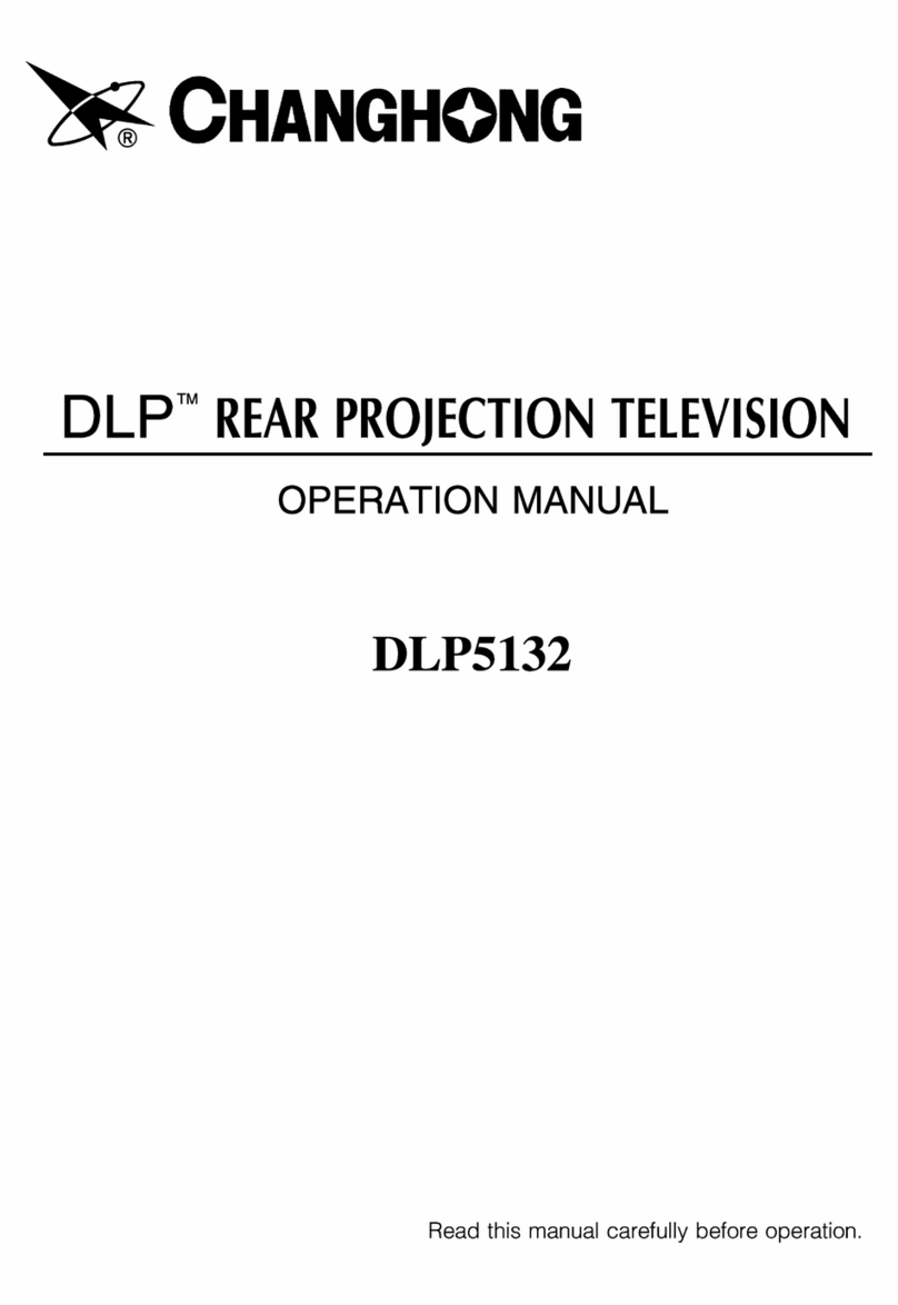 Changhong Electric DLP5132 Operation manual