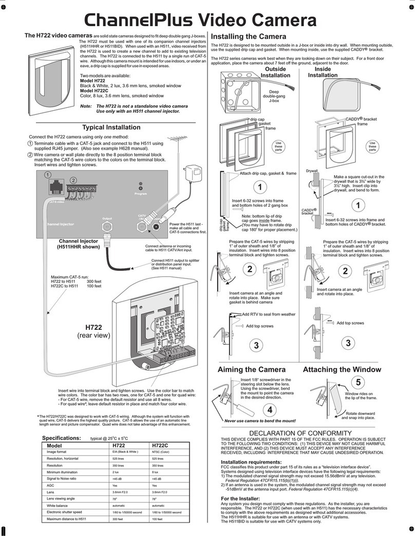 Open House H722C user manual
