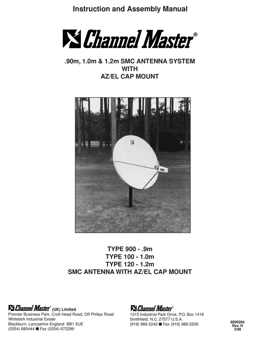 Channel Master 100 User manual