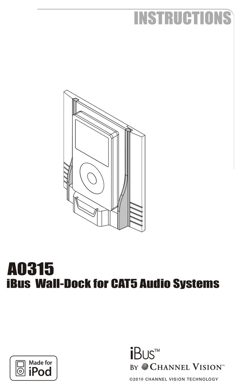 Channel Vision IBUS A0315 instructions