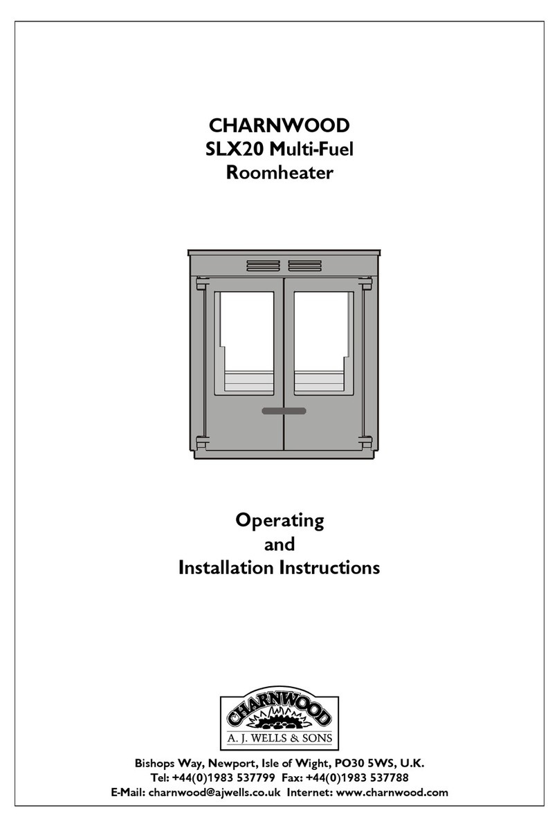 Charnwood SLX20 Operating and installation instructions