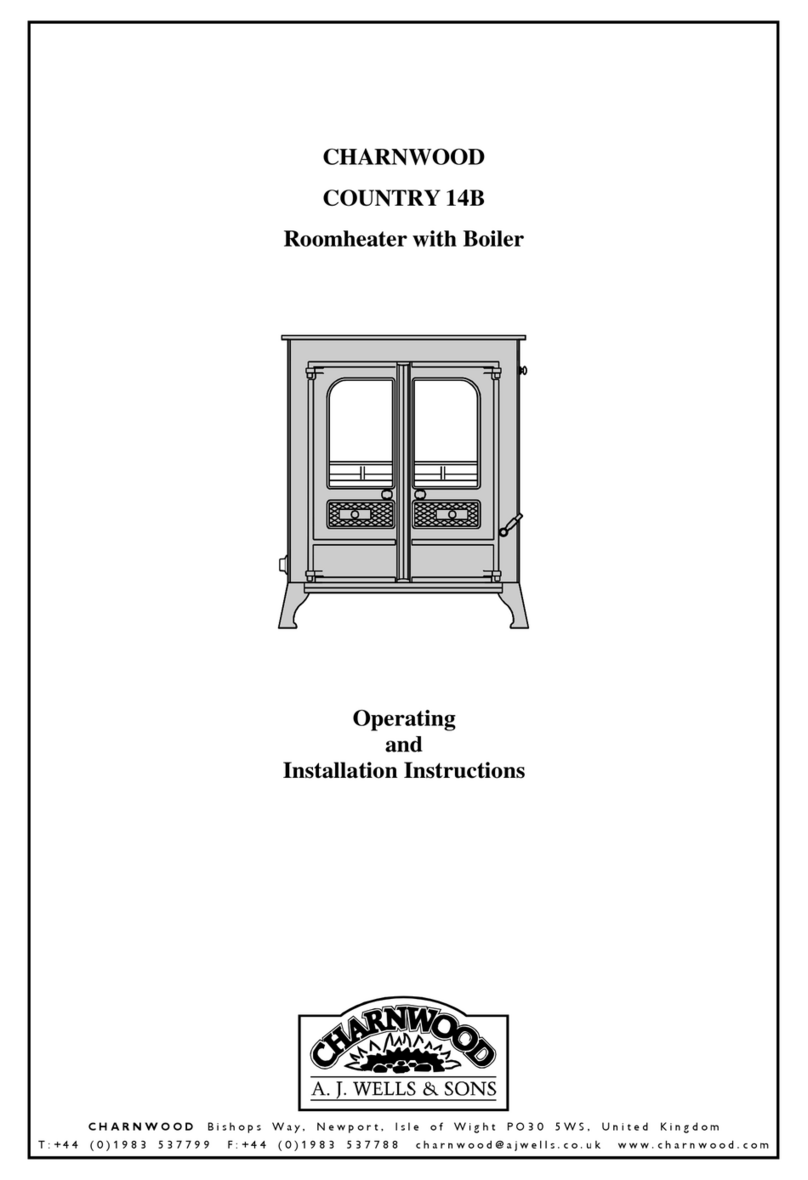 Charnwood Country 14B Operating and installation instructions