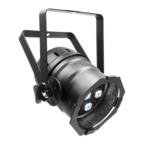 Chauvet SNAPSHOT LED PAR 38 TRI-B User manual
