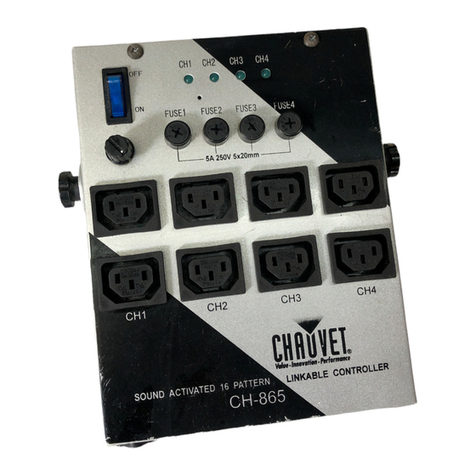 Chauvet CH-865 User manual