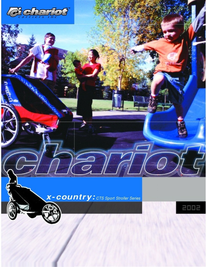 Chariot Carriers X-Country Cougar 1 User manual Chariot Carriers X-Country Cougar 1 User manual